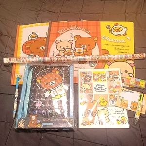 🐻 NEW GIGANTIC RILAKKUMA & FRIENDS STATIONARY +++ MORE BUNDLE!! 🐻